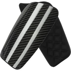 ARRIS Carbon Fiber Soccer Shin Guards, Super Strong, Ultra Light, Shock Resistance, Air Permeability, Suitable for Adult, Youth, Kid, Effective Protection