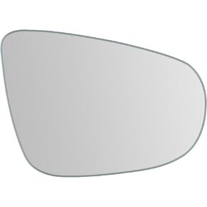 Driver Side Heated Mirror Glass Compatible with 2010-2014 Volkswagen VW MK6 Golf GTI Mirror - Mirror For Volkswagen VW Golf GTI MK6 Mirrors Driver Side Mirrors for VW MK6 Golf GTI With Rear Holder