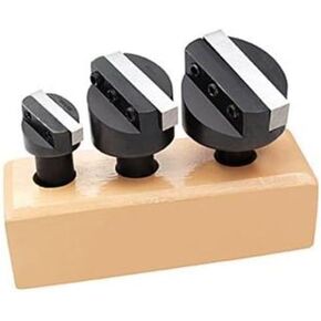 OMEX New Fly Cutter Set 1/2" Shank - 3 Pcs Set 3/16", 1/4", 5/16" - With Hss Cutters Each