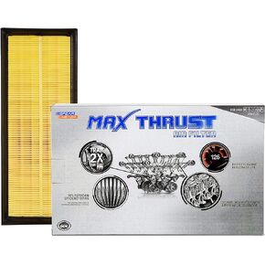 Spearhead Max Thrust Performance Engine Air Filter For All Mileage Vehicles - Increases Power & Improves Acceleration (MT-711)