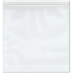 Plymor 10" x 10" (Pack of 100), 6 Mil Industrial Duty Zipper Reclosable Plastic Bags