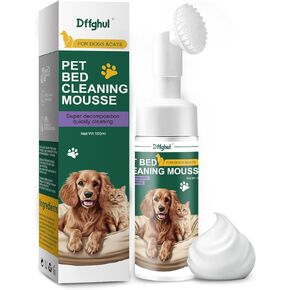 Pet Stain and Odor Remover-Multi Purpose Pet Carpet Foaming Cleaner and Carpet Stain Remover,Pet Bed Cleaning Foam-No Rinse Pet Stain Cleaning,Suitable for Carpet and Pet Bed