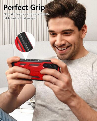 FNTCASE for Samsung Galaxy S23 Ultra Case, with Built-in Screen Protector in Saudi Arabia