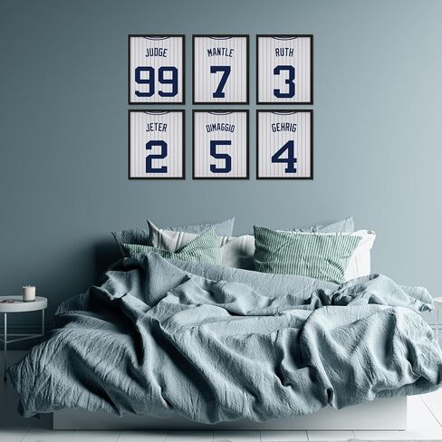 TMO2 New York Knicks Poster - Knicks Wall Art, New York Knicks Wall Decor, New York Knicks Posters for Walls, New York Knicks Wall Art, Knicks Wall Decor, Basketball Poster Unframed Set of 6 (8x10") in Saudi Arabia