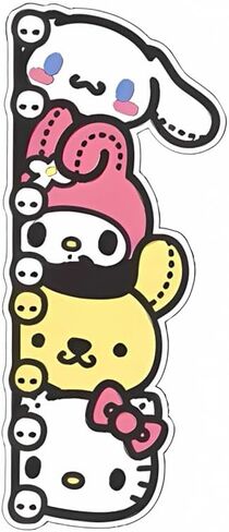 San-Rio Stickers, Funny Decal Vinyl Car Windows Decor Waterproof Sticker Hello Kiitty Stickers in Saudi Arabia