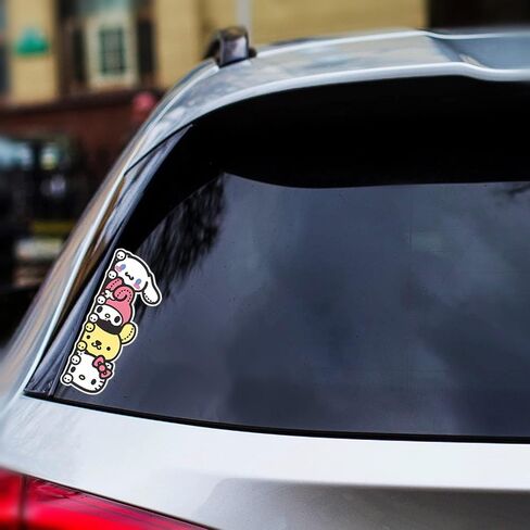 San-Rio Stickers, Funny Decal Vinyl Car Windows Decor Waterproof Sticker Hello Kiitty Stickers in Saudi Arabia
