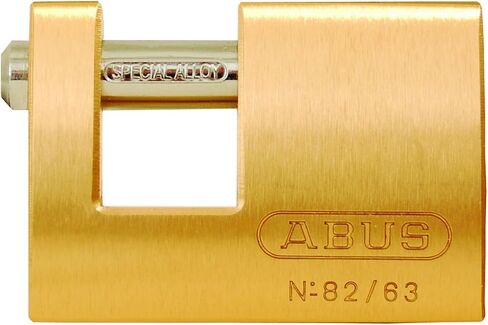 ABUS 82/63 قفل نحاسي أحادي الكتلة بمفتاح مختلف in Saudi Arabia