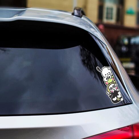 San-Rio Stickers, Funny Decal Vinyl Car Windows Decor Waterproof Sticker Hello Kiitty Stickers in Saudi Arabia