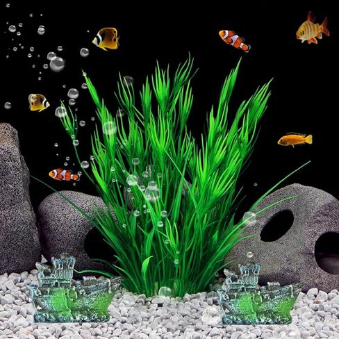 لعبة سفينة صغيرة محطمة من PetzLifeworld لتزيين حوض السمك والوعاء | لعبة ميناتور |مظهر طبيعي واقعي| مادة الراتنج | لا يبهت (عبوة من قطعة واحدة (حجم راحة اليد)) in Kuwait