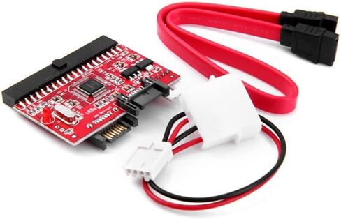 IDE to SATA Converter, SATA to IDE Adapter Converter Chip Cable Connector 2 in 1 for HDD Hard Drive DVD in Saudi Arabia