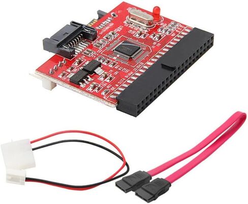 IDE to SATA Converter, SATA to IDE Adapter Converter Chip Cable Connector 2 in 1 for HDD Hard Drive DVD in Saudi Arabia