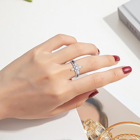 Cross Ring Sterling Silver With God All Things Are Possible Ring 925 Lab Created Opal Christian Jewelry for Women in Saudi Arabia
