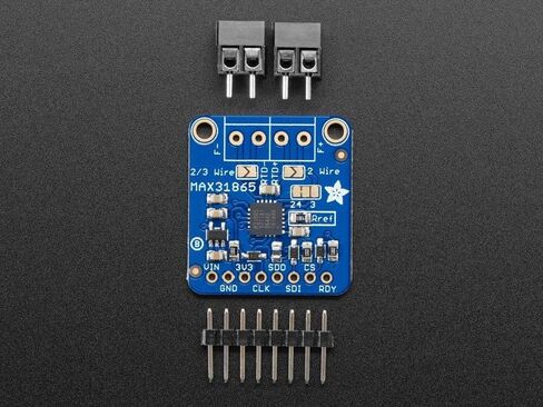 مضخم مستشعر درجة الحرارة PT1000 RTD - MAX31865 Adafruit 3648 in Kuwait