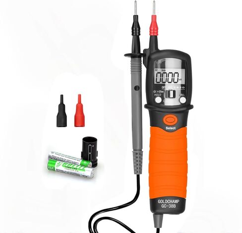 مقياس متعدد رقمي من نوع القلم، جهاز اختبار الجهد العالي AC DC 600V، قياس مقاومة النطاق التلقائي واختبار الاستمرارية مع الاحتفاظ بالبيانات، عرض الإضاءة الخلفية وإنذار الاستمرارية للمنزل والصناعة in Kuwait