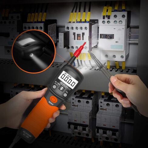 مقياس متعدد رقمي من نوع القلم، جهاز اختبار الجهد العالي AC DC 600V، قياس مقاومة النطاق التلقائي واختبار الاستمرارية مع الاحتفاظ بالبيانات، عرض الإضاءة الخلفية وإنذار الاستمرارية للمنزل والصناعة in Kuwait