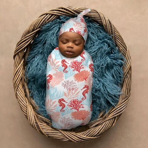 ازتيك نمط الوليد قماط البطانيات قبعة مجموعات لينة الطفل تلقي قماط بطانية كيس للطفل دش الرضع صبي فتاة هدية in Kuwait