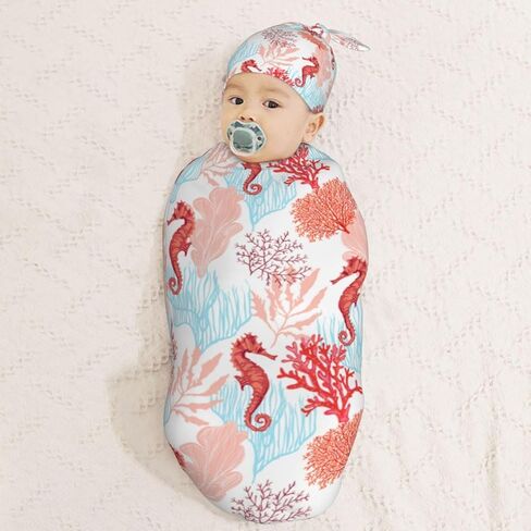 ازتيك نمط الوليد قماط البطانيات قبعة مجموعات لينة الطفل تلقي قماط بطانية كيس للطفل دش الرضع صبي فتاة هدية in Kuwait