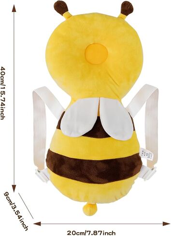 Baby Walker Head Protector Backpack: Adjustable & Fall Back Head Protection Baby Head Protector Backpack for Baby Walking in Saudi Arabia