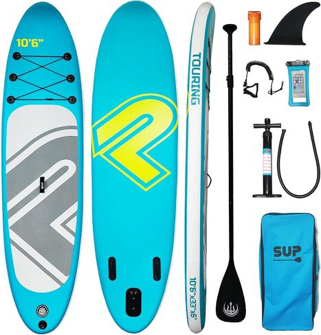Inflatable Stand Up Paddle Board,Premium SUP Paddle Board with Non-Slip Deck Design,Multifunctional Paddle Boards,Accessories,for Adults and Youth in Saudi Arabia