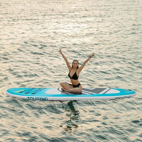 Inflatable Stand Up Paddle Board,Premium SUP Paddle Board with Non-Slip Deck Design,Multifunctional Paddle Boards,Accessories,for Adults and Youth in Saudi Arabia