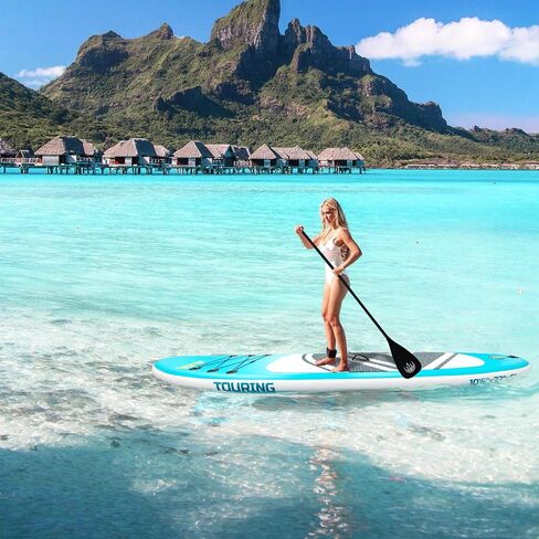 Inflatable Stand Up Paddle Board,Premium SUP Paddle Board with Non-Slip Deck Design,Multifunctional Paddle Boards,Accessories,for Adults and Youth in Saudi Arabia