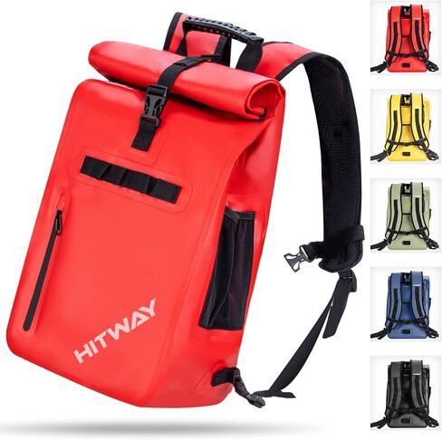 3 in 1 Bike Bag Waterproof Bike Pannier Bag 29L Large Capacity Bike Rack Bag Professional Cycling Accessories for Bicycles Rear Rack (Red) in Kuwait