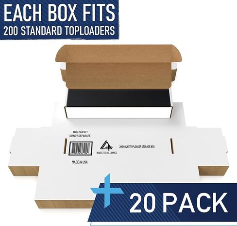 Premium Cardboard Trading Card Storage Box For Sports, TCG, Gaming MTG. in Kuwait