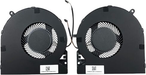 CPU & GPU Cooling Fan Replacement for Razer Blade 15 15.6 RZ09 RZ09-02385E92 RZ09-02386E91 RZ09-0288 RZ09-0301 DFS2001053E0T DFS551205WQ0T in Saudi Arabia