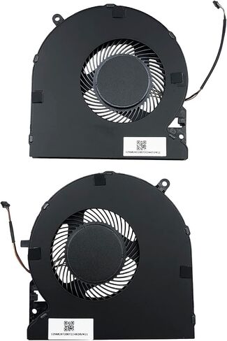 CPU & GPU Cooling Fan Replacement for Razer Blade 15 15.6 RZ09 RZ09-02385E92 RZ09-02386E91 RZ09-0288 RZ09-0301 DFS2001053E0T DFS551205WQ0T in Saudi Arabia