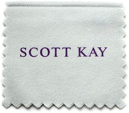 Scott Kay Woven Black Leather Bracelet with Sterling Silver Skull Clasp, 8.5 IN in Saudi Arabia