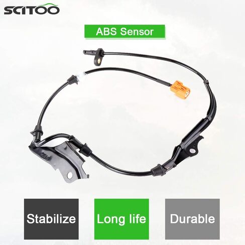 SCITOO 2 قطعة أجهزة استشعار سرعة العجلة الأمامية اليسرى اليمنى ABS مناسبة لـ 2004 2005 2006 2007 2008 لـ Acura TSX، 2003 2004 2005 2006 2007 لهوندا لـ Accord ALS1097 ALS1016 in Saudi Arabia