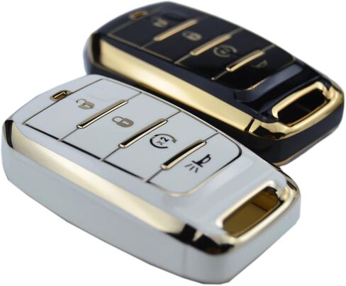 لمعان الذكية مفتاح بعيد فوب غطاء حامي ل Ram 1500 2500 3500 2019 2020 2021 2022 2023 2024 4 أزرار in Kuwait