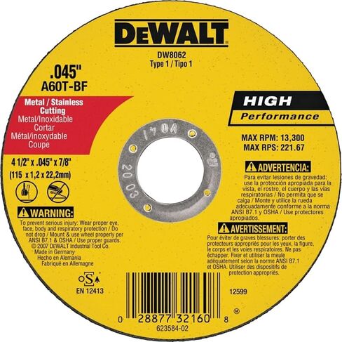 4-1/2"X.045X7/8" قطع معدنية رفيعة WHL in Kuwait