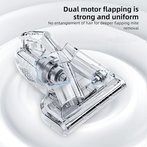 مكنسة كهربائية للمراتب بقدرة 500 واط مع كوب مزدوج، مكنسة كهربائية محمولة بقوة شفط 15 كيلو باسكال، نظام ترشيح 5 طبقات، مكانس كهربائية محمولة للحساسية/الحيوانات الأليفة/الغبار/الشعر (سلكية) in Kuwait