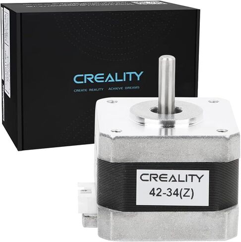 محرك متدرج للطابعة ثلاثية الأبعاد الرسمية من Creality، 42-34(Z) محرك متدرج للطابعة ثلاثية الأبعاد 2 المرحلة 0.8A 1.8 درجة 0.4 نانومتر، متوافق مع سلسلة Z-Axis CR-10 سلسلة Ender-5 وسلسلة Ender-3 in Kuwait