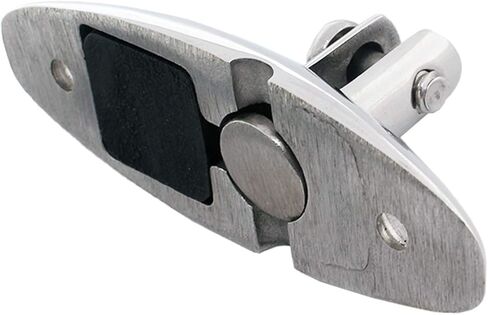 YANYU 2 قطعة Bimini علوي سريع الفك مفصل سطح السفينة 316 مركب من الفولاذ المقاوم للصدأ جانب جبل مفصل دوار مع مسامير وحشية مطاطية in Kuwait