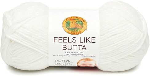 Lion Brand Yarn - Feels Like Butta - 6 Pack (Golden Sunshine) in Saudi Arabia