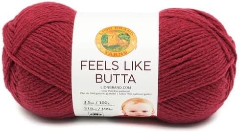 Lion Brand Yarn - Feels Like Butta - 6 Pack (Golden Sunshine) in Saudi Arabia