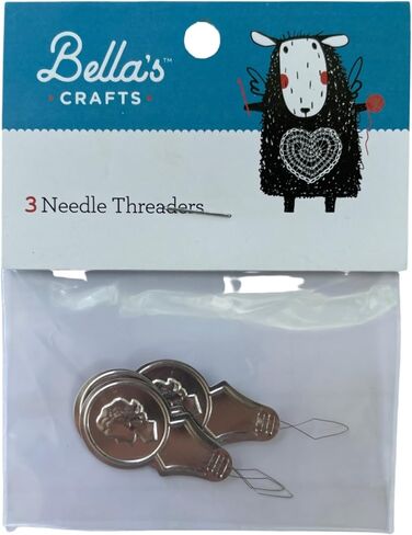 Gutermann Sew-All Thread (500m/547yd Each), 6-Pack Bundle with Bella's Crafts Needle Threaders (Black-10) in Saudi Arabia