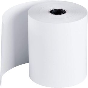 (50GSM- Pack of 50) thermal paper roll 3 1 8' x230 50 rolls - SRP-350plus, SRP-352plus, SRP-370, SRP-TSP100 Clover Special Bpa Free works with Most Receipt Printers, POS Systems, and Cash Registers