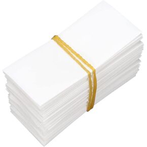 DMiotech 50pcs 23mm Flat 53mm Battery Sleeves PVC Wraps Heat Shrink Tubing for AA Battery White in Kuwait