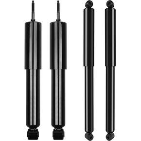OCPTY Auto Shock Absorber 4x Front Rear Shock Sets fits 1990-1996 for Ford for F-150 with Accessory Shock Absorber 344049 344079