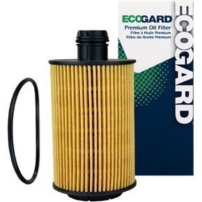 ECOGARD X10232 Premium Cartridge Engine Oil Filter for Conventional Oil Fits Ram 1500 3.0L DIESEL 2014-2018, 1500 Classic 3.0L DIESEL 2019 | Jeep Grand Cherokee 3.0L DIESEL 2014-2019
