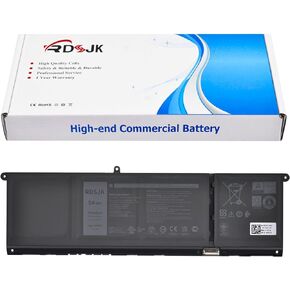 V6W33 Laptop Battery for Dell Inspiron 3510 3511 3515 5310 5410 5415 5418 5510 5515 5518 Latitude 3320 3520 3420 Vostro 3510 3515 3511 5510 5410 Series G91J0 TN70C 0VKYJX 0MVK11 0XDY9K 0FH3K2 15V 54Wh