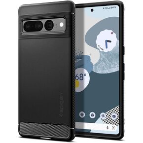 Spigen Rugged Armor Designed for Pixel 7 Pro Case (2022) - Matte Black