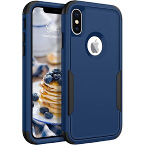 BENTOBEN iPhone X Case, iPhone Xs Case, 3 in 1 Heavy Duty Rugged Hybrid Hard PC Soft TPU Bumper Shockproof Non-Slip Protective Cases Cover for iPhone X (2017) / iPhone Xs (2018) 5.8 Inch, Green/Pink