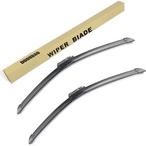 26" + 19" Wiper Blades for My Car, Automotive Replacement Windshield Wiper Blades for Tesla Model 3 2019-2022 Audi A3 2014-2020 Volkswagen Passat 2019-2023 Volvo S90 2017-2023 (2Pcs) Top Lock