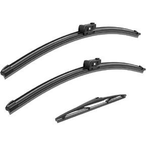 Winshield Wipers-24 Inch+18 Inch+14 Inch Replacement for 2017-2023 Mazda CX5 2017-2023 CX9 Wiper Blades for My Car,Quality Front Windshield Wiper Blades(Set of 3)