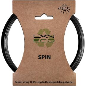 Luxilon Eco Spin Tennis String - Set, Black