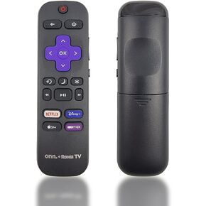 Ceybo New OEM 3026000066 Remote Control for Onn Roku TV Includes Netflix, Paramount, Apple TV & HBOMax Shortcuts 100005843 100007147 100012586 100005397